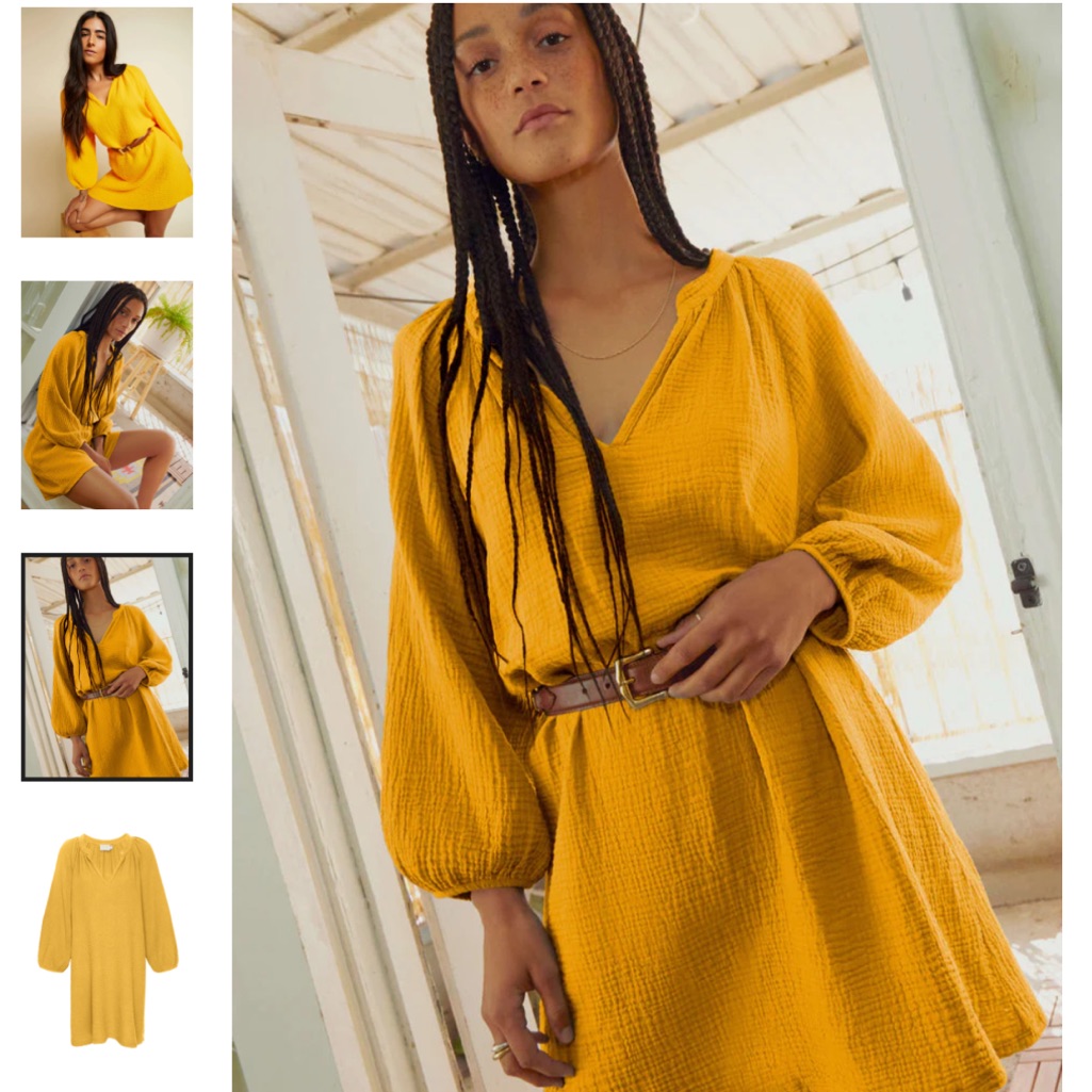 Nation Ltd Nala Tunic Dress S